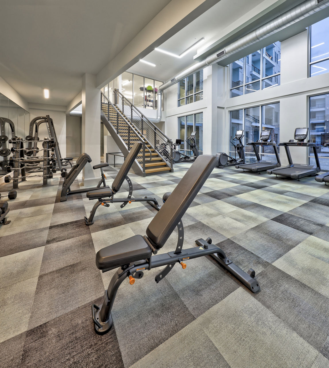 Gym at Mason Apartments And Townhomes (4 of 4)