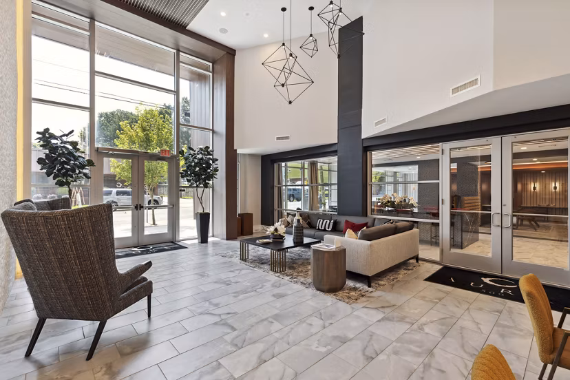 clubhouse at Griffin Durham Apartments