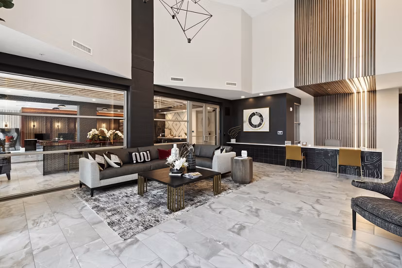 clubhouse at Griffin Durham Apartments