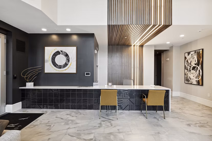 clubhouse at Griffin Durham Apartments