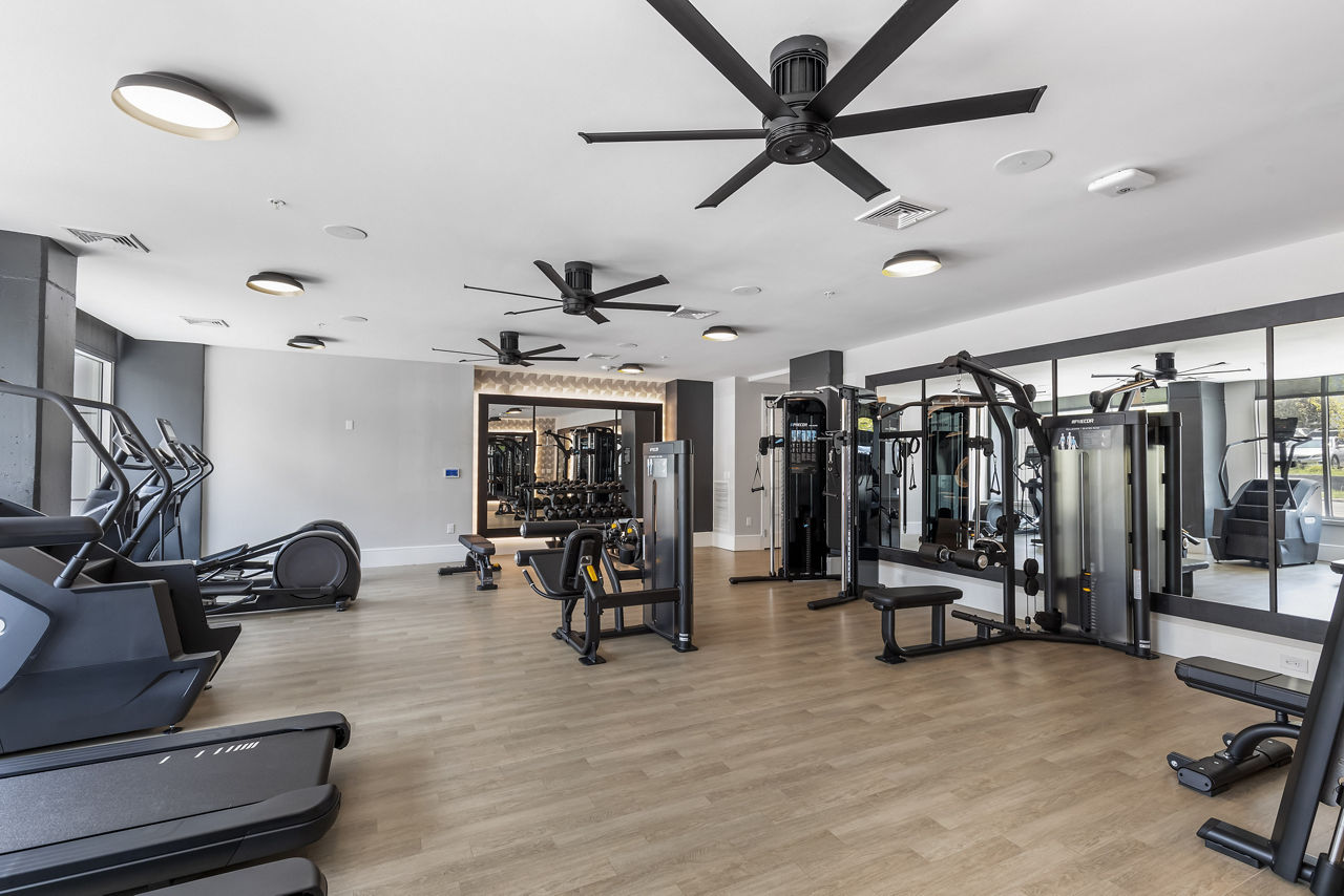 Gym at Griffin Durham Apartments (3 of 3)