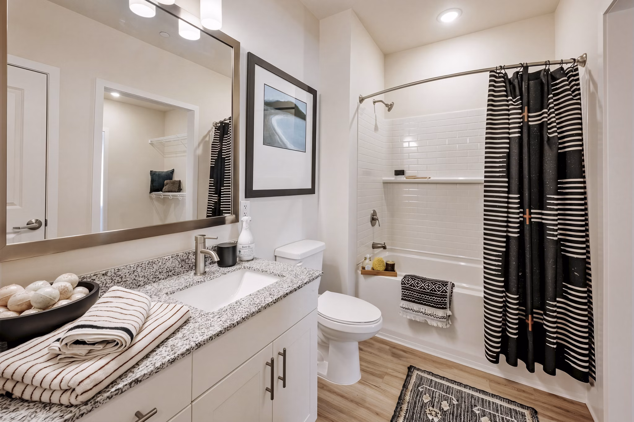 Bathroom at Bolton West Charlotte Apartments