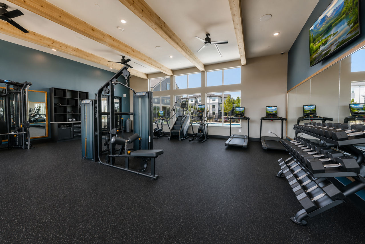 Gym at Bolton West Charlotte (2 of 2)