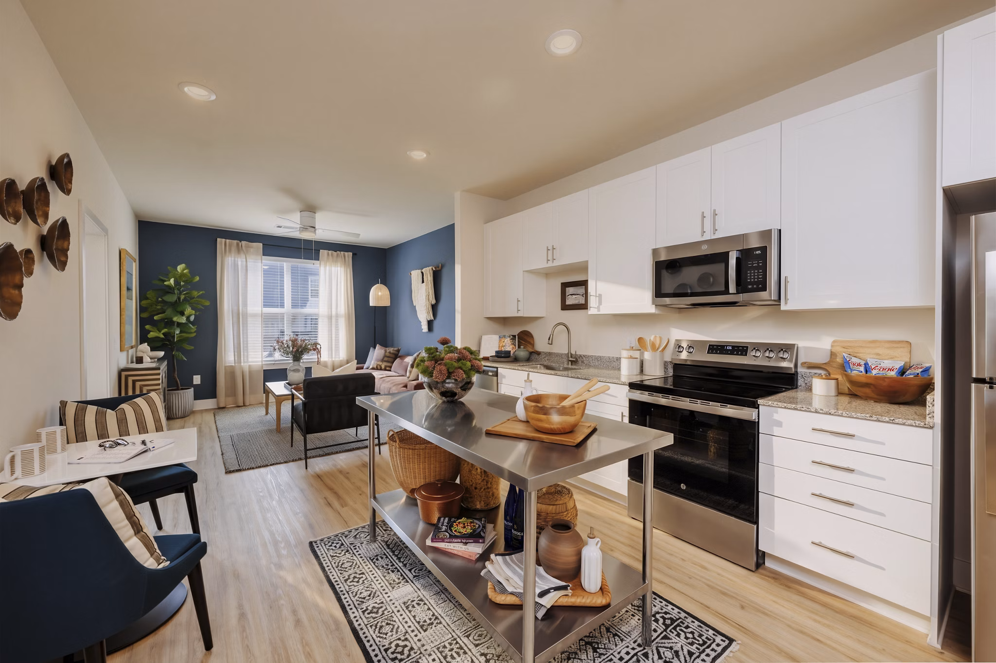 Kitchen at Bolton West Charlotte Apartments