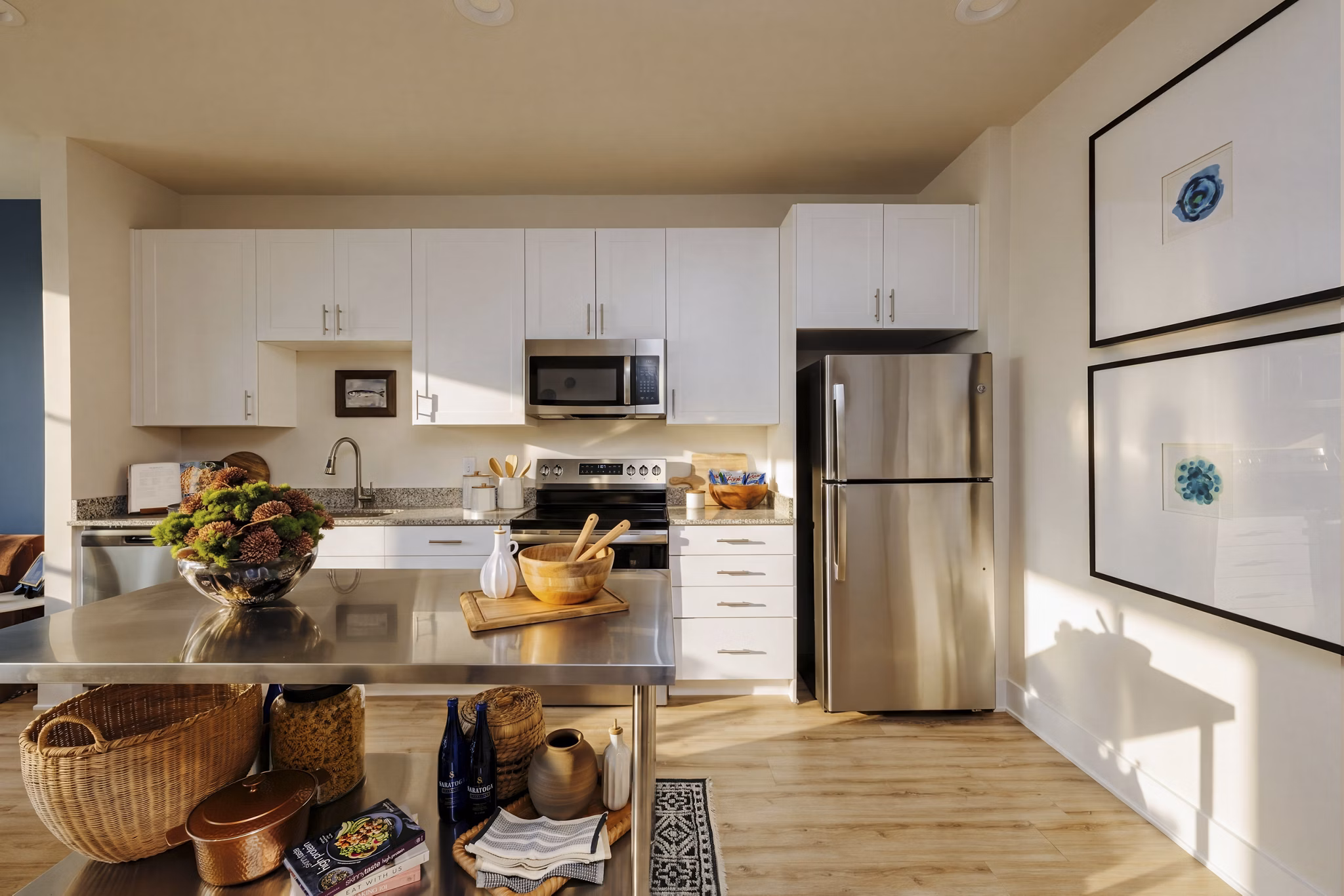 Kitchen at Bolton West Charlotte Apartments