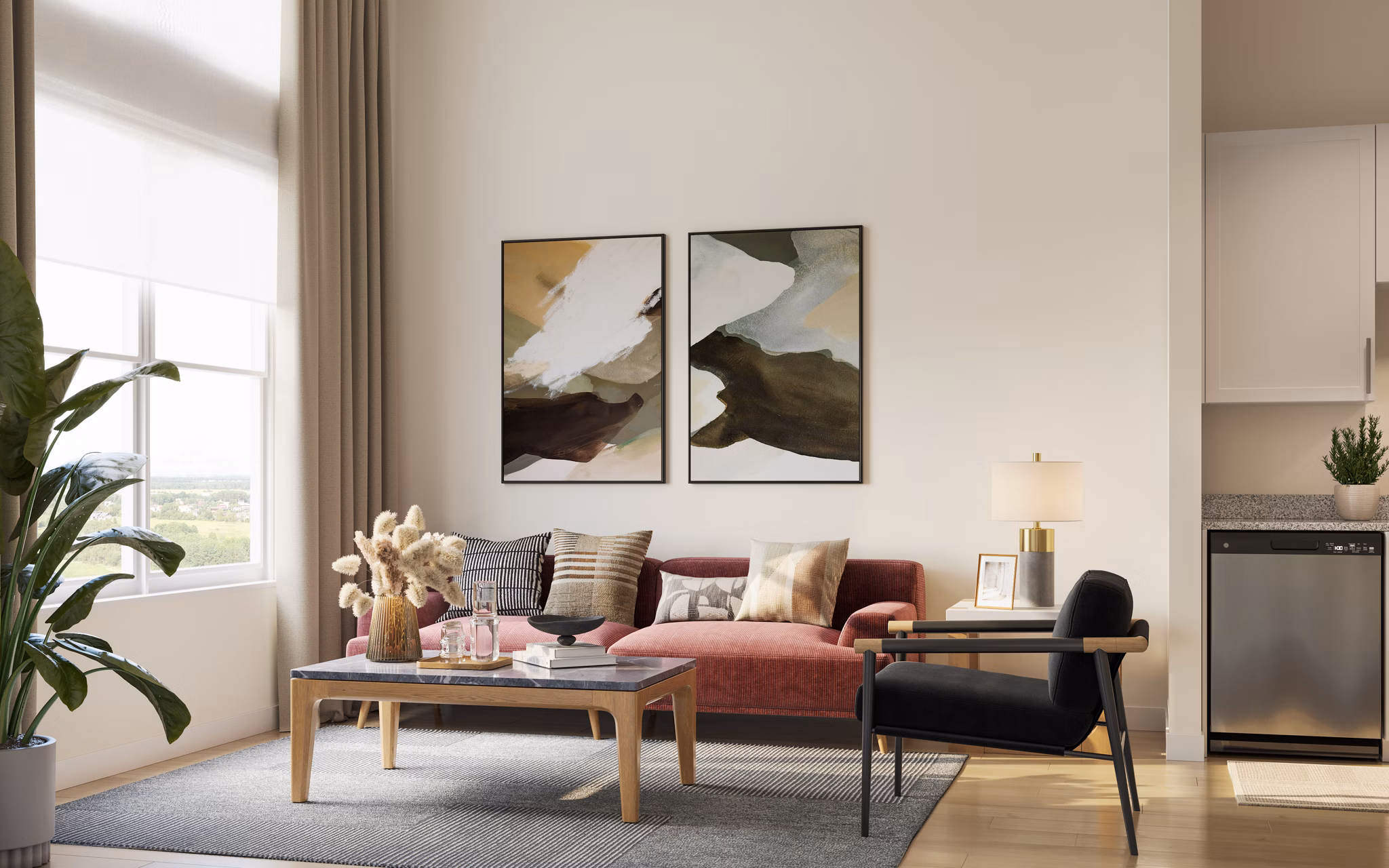 rendering for Bolton West Charlotte Apartments