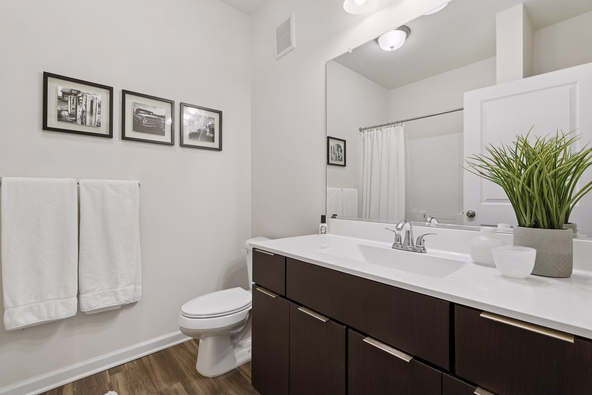 bathroom at Nexus Apartments
