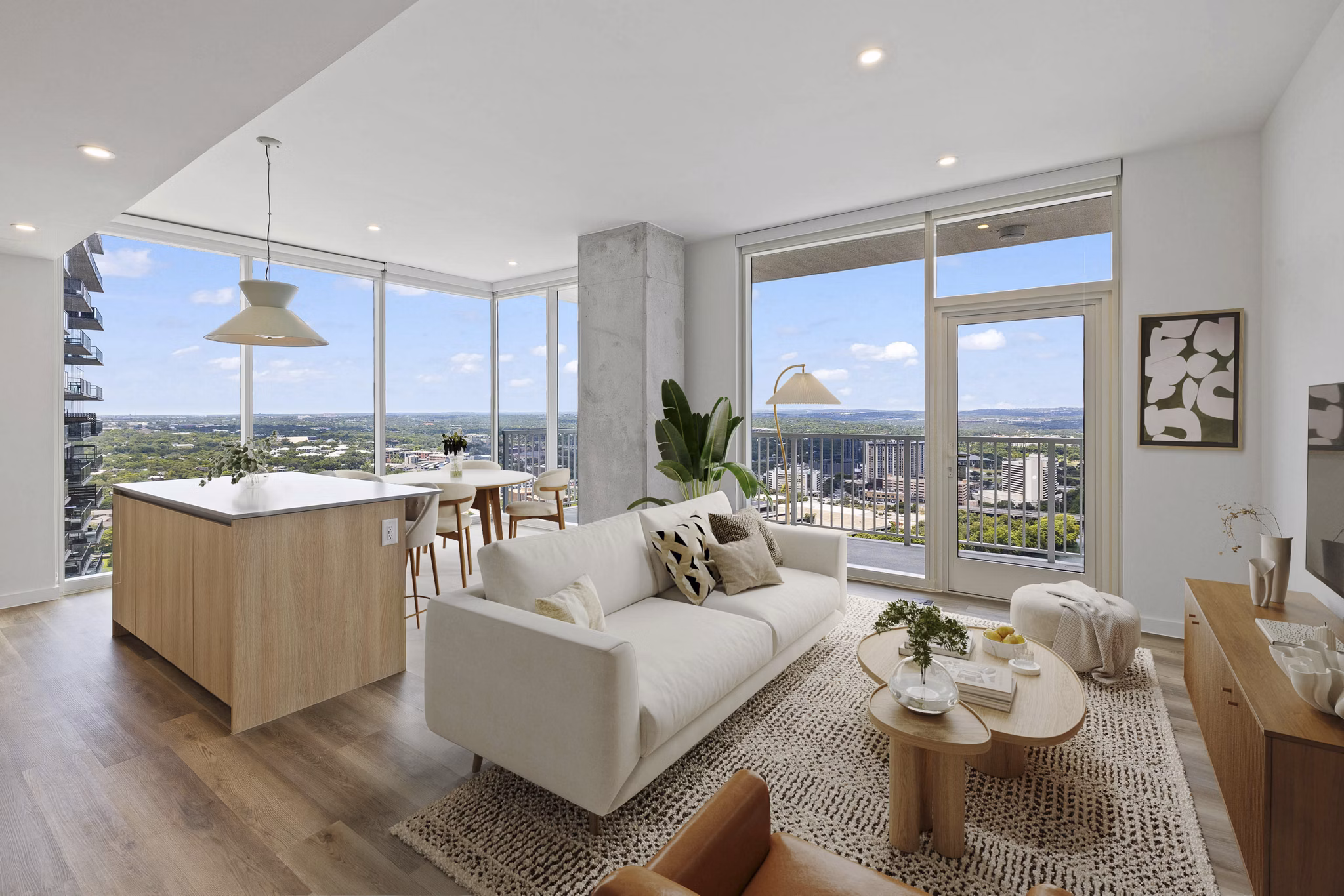 rendering at Paseo Apartments