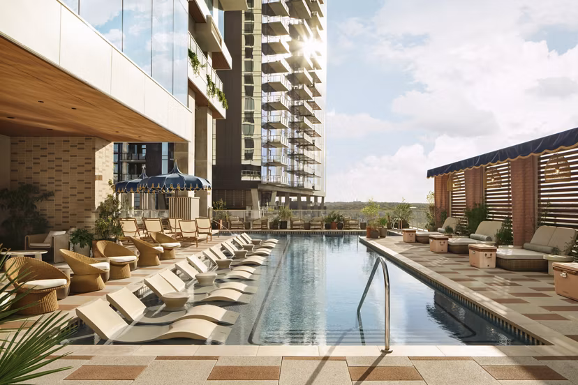 rendering at Paseo Apartments
