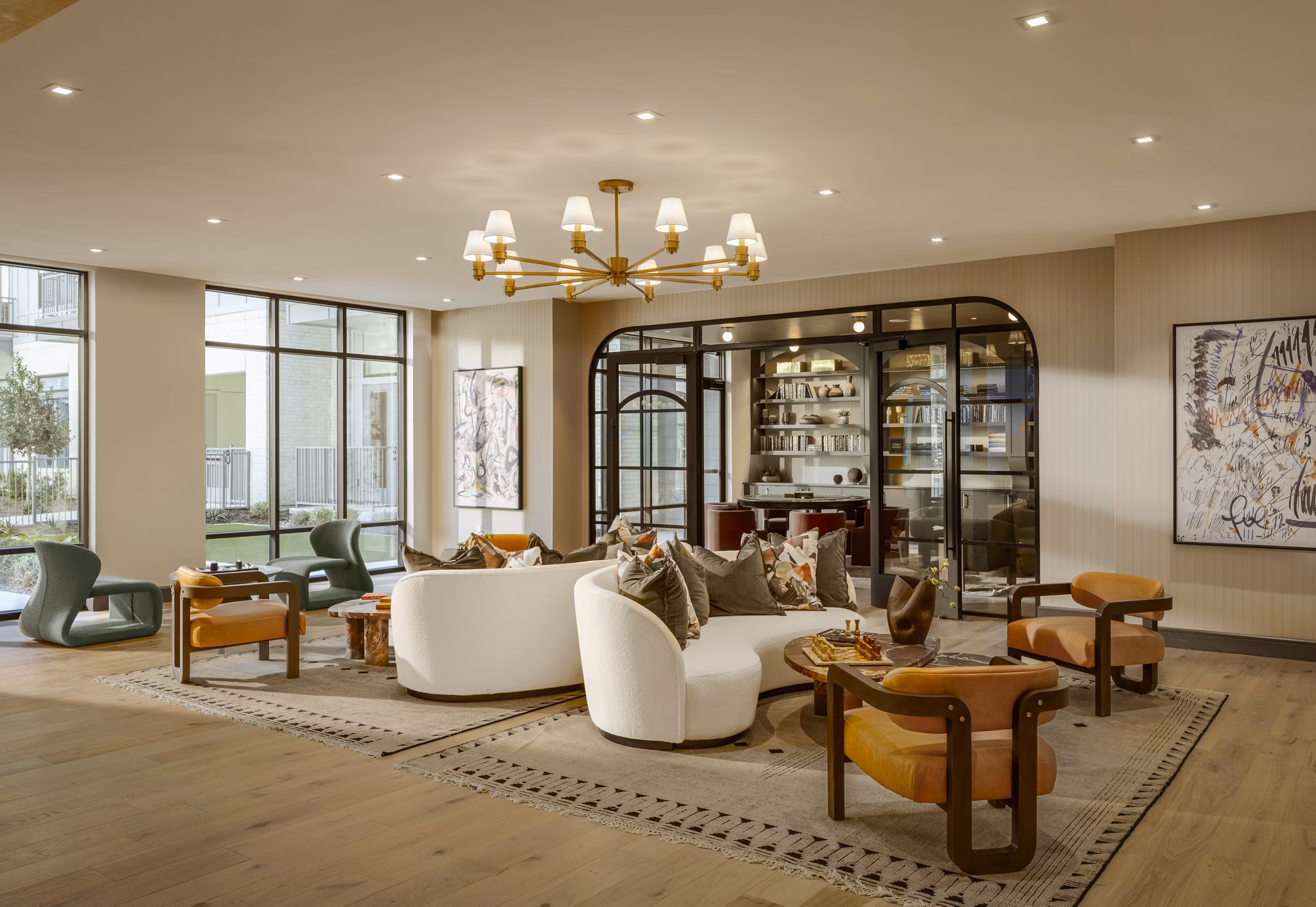 Clubhouse/Lobby at The Buckley Apartments
