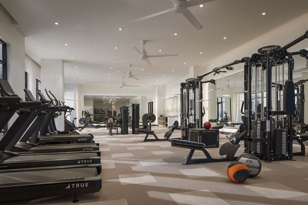 Gym at The Buckley