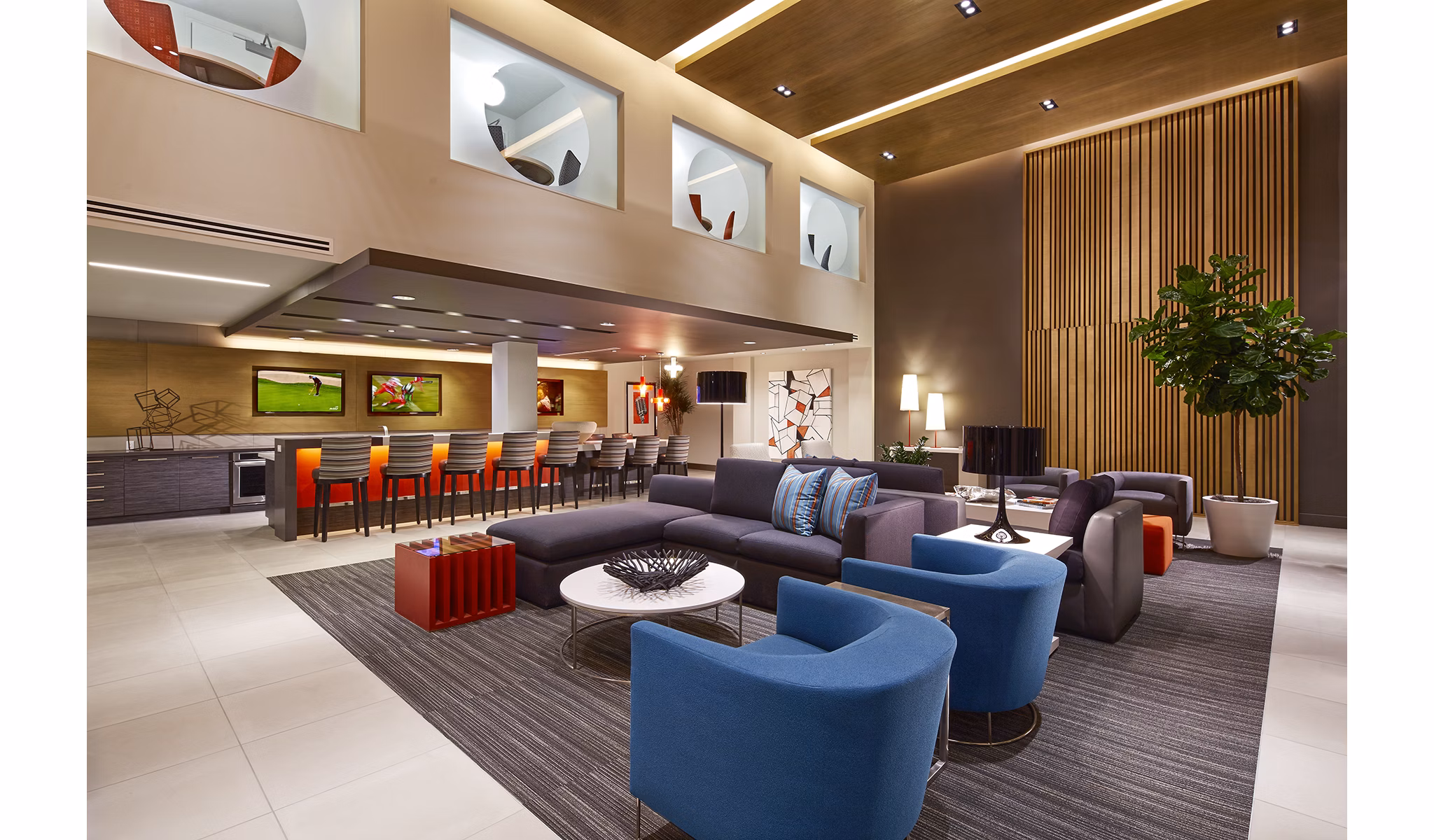 Clubhouse/Lobby at Ascent Apartments