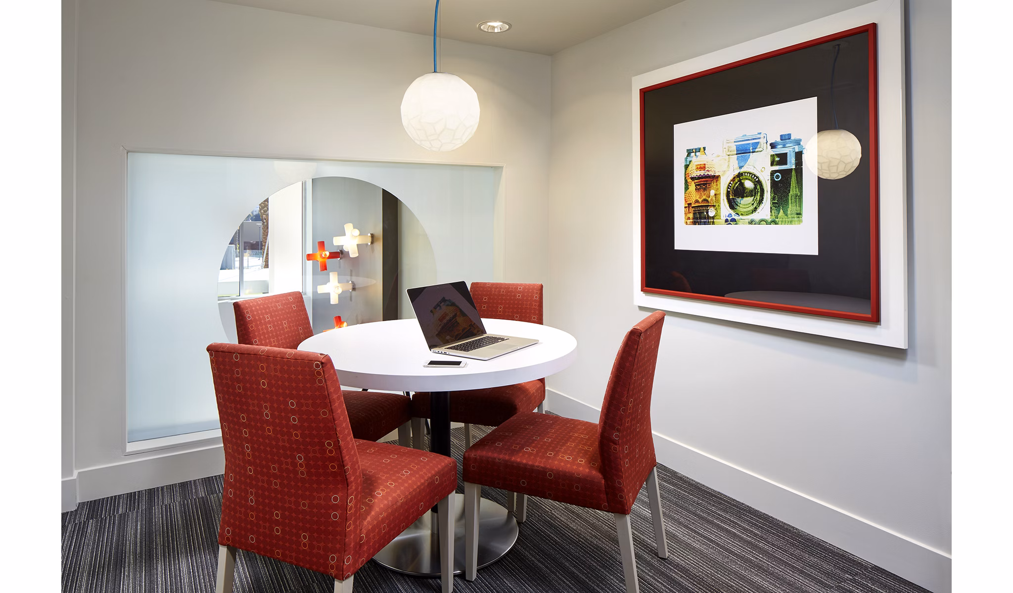 Dining Room at Ascent Apartments