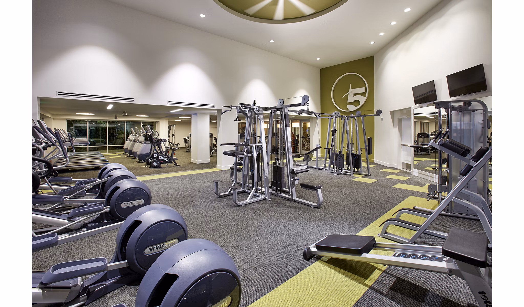 Fitness Center at Ascent Apartments