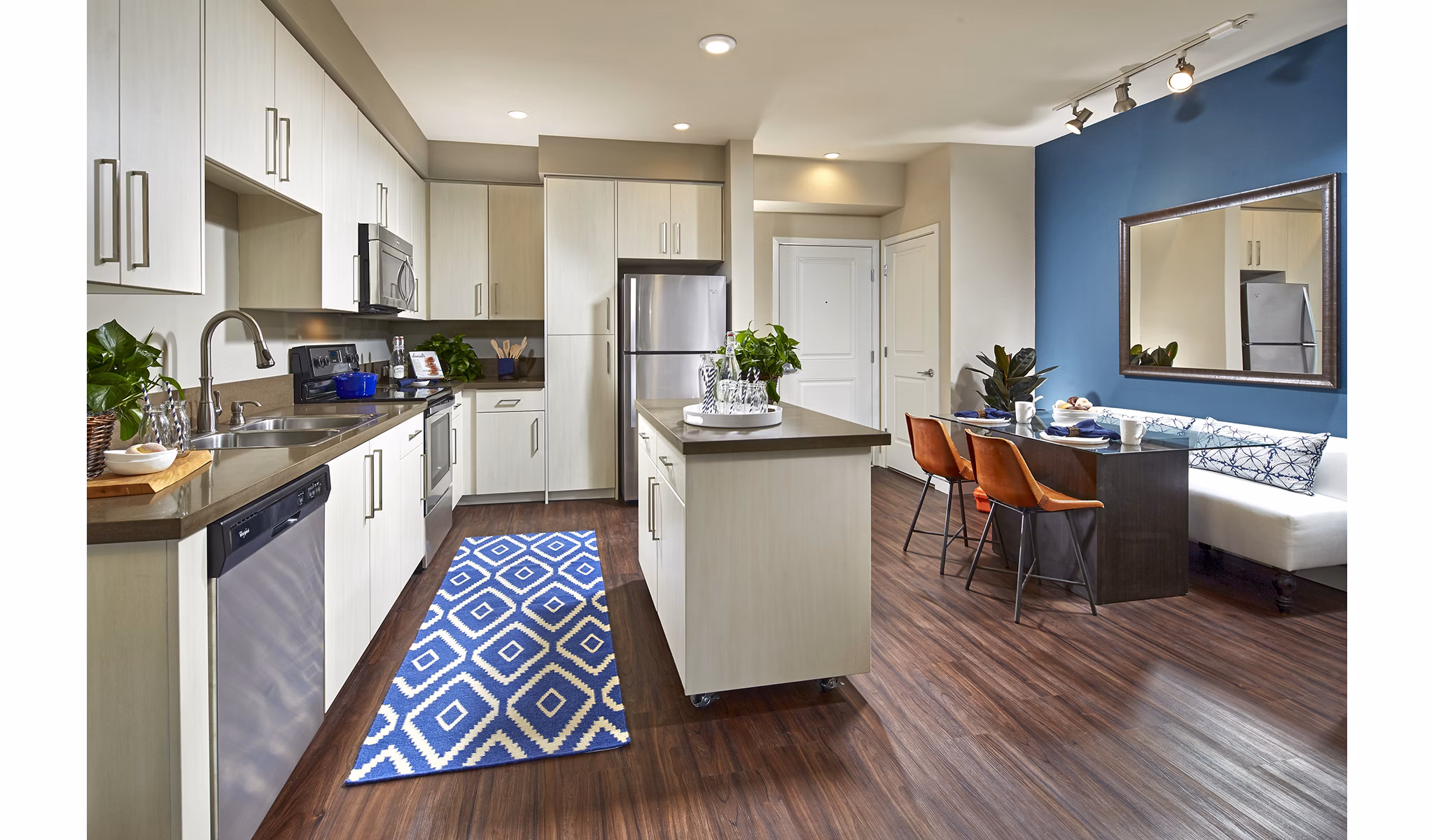Kitchen at Ascent Apartments