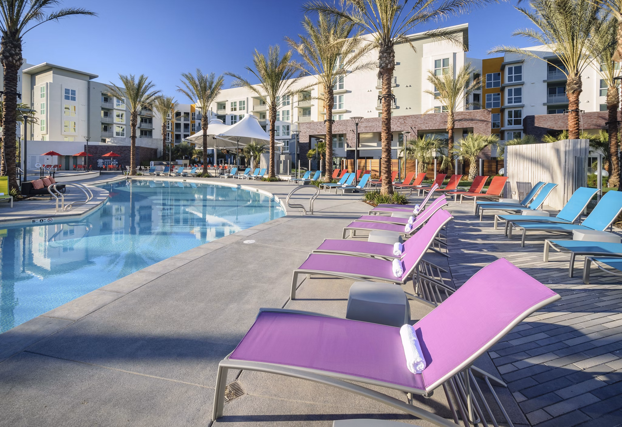 Pool at Ascent Apartments