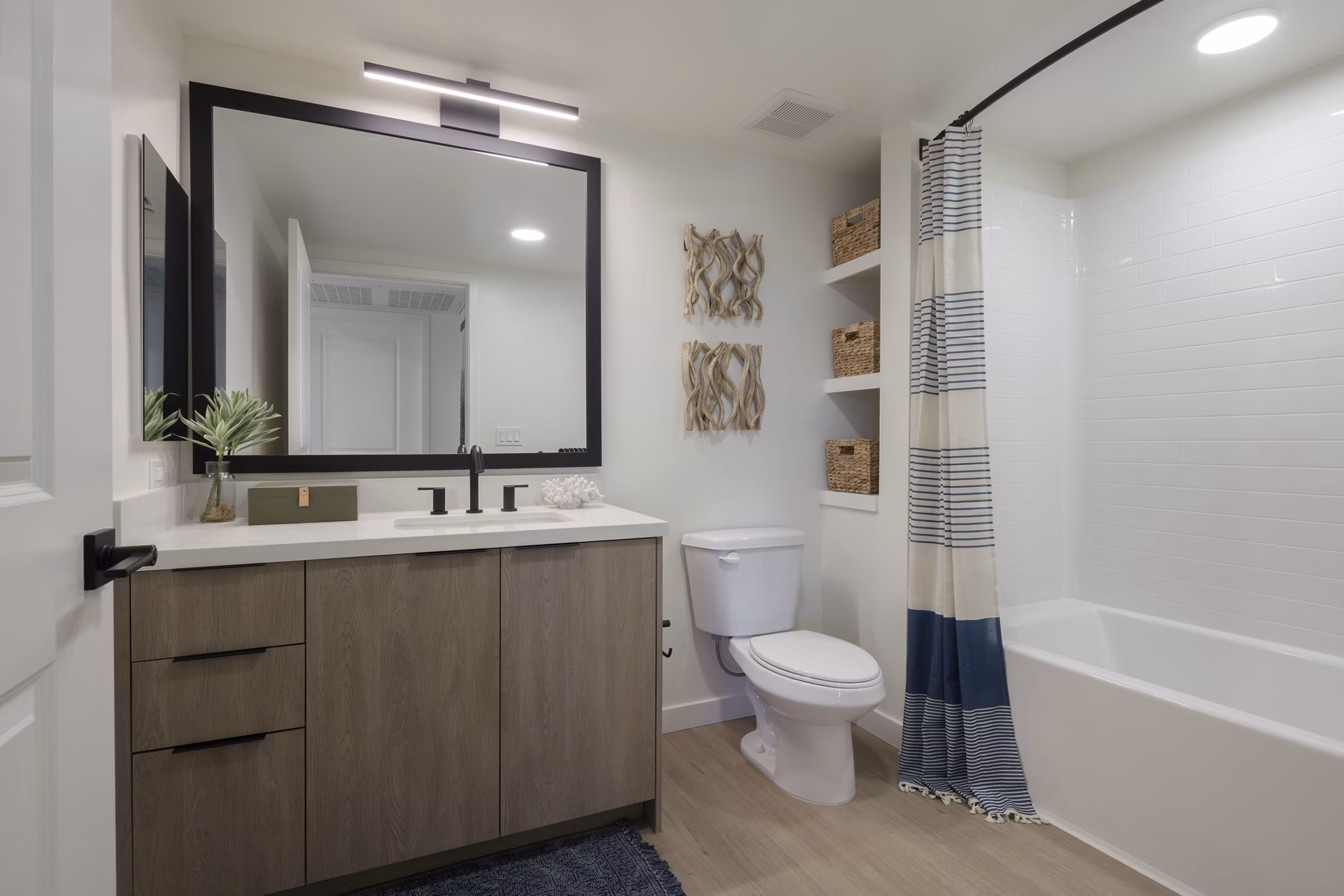 Bathroom at Las Brisas Apartments