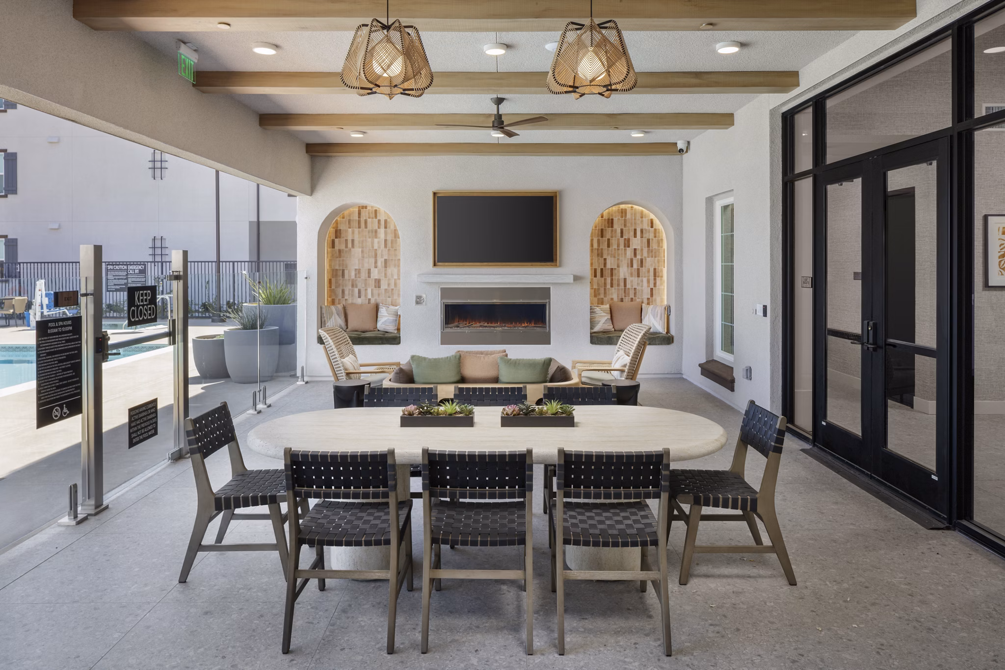 Clubhouse/Lobby at Las Brisas Apartments