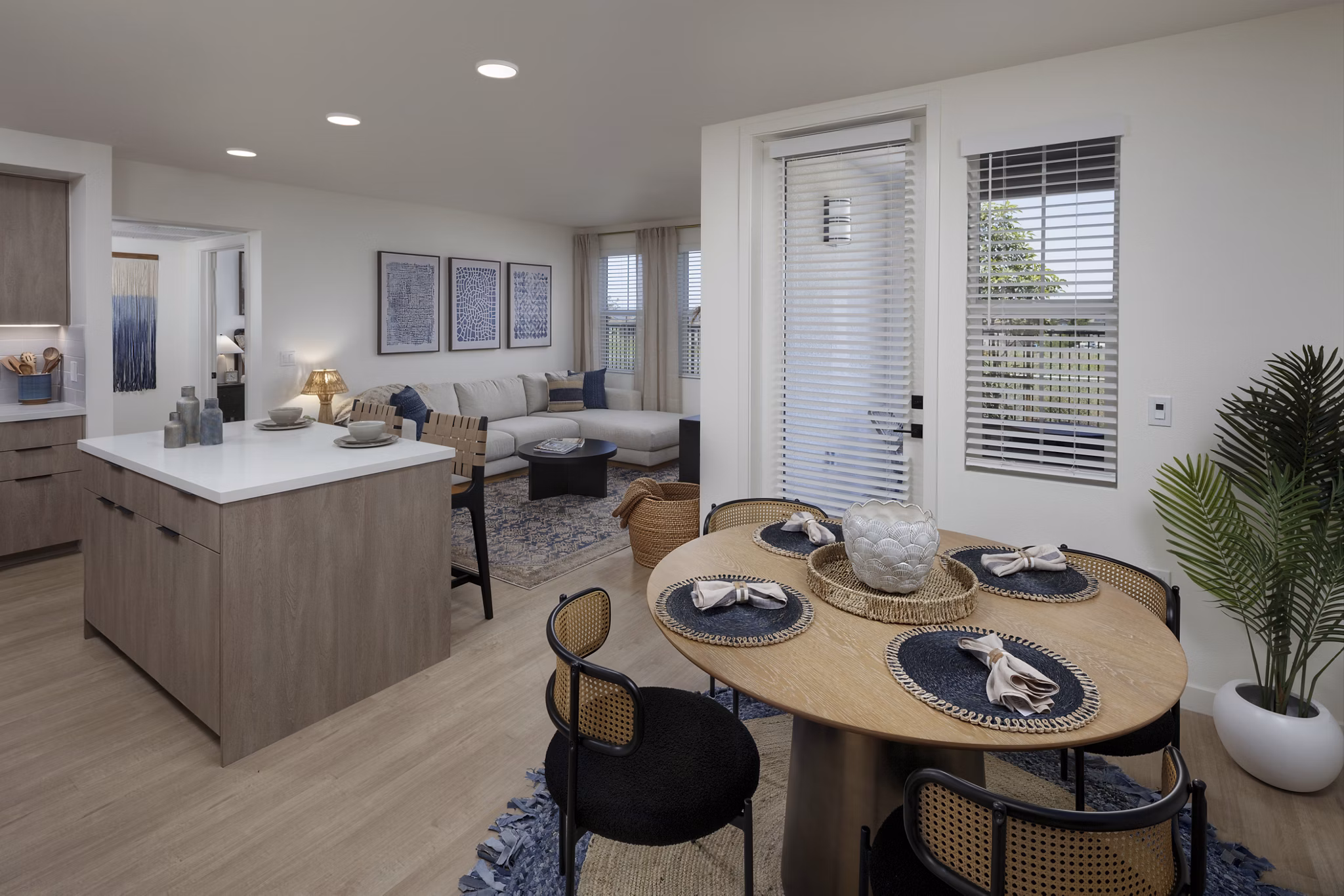 Dining Room at Las Brisas Apartments