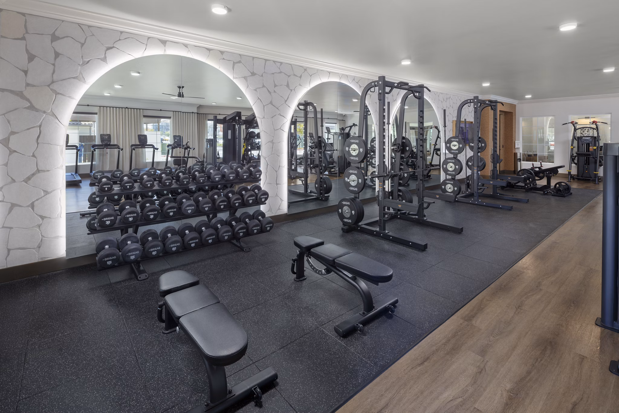 Fitness Center at Las Brisas Apartments