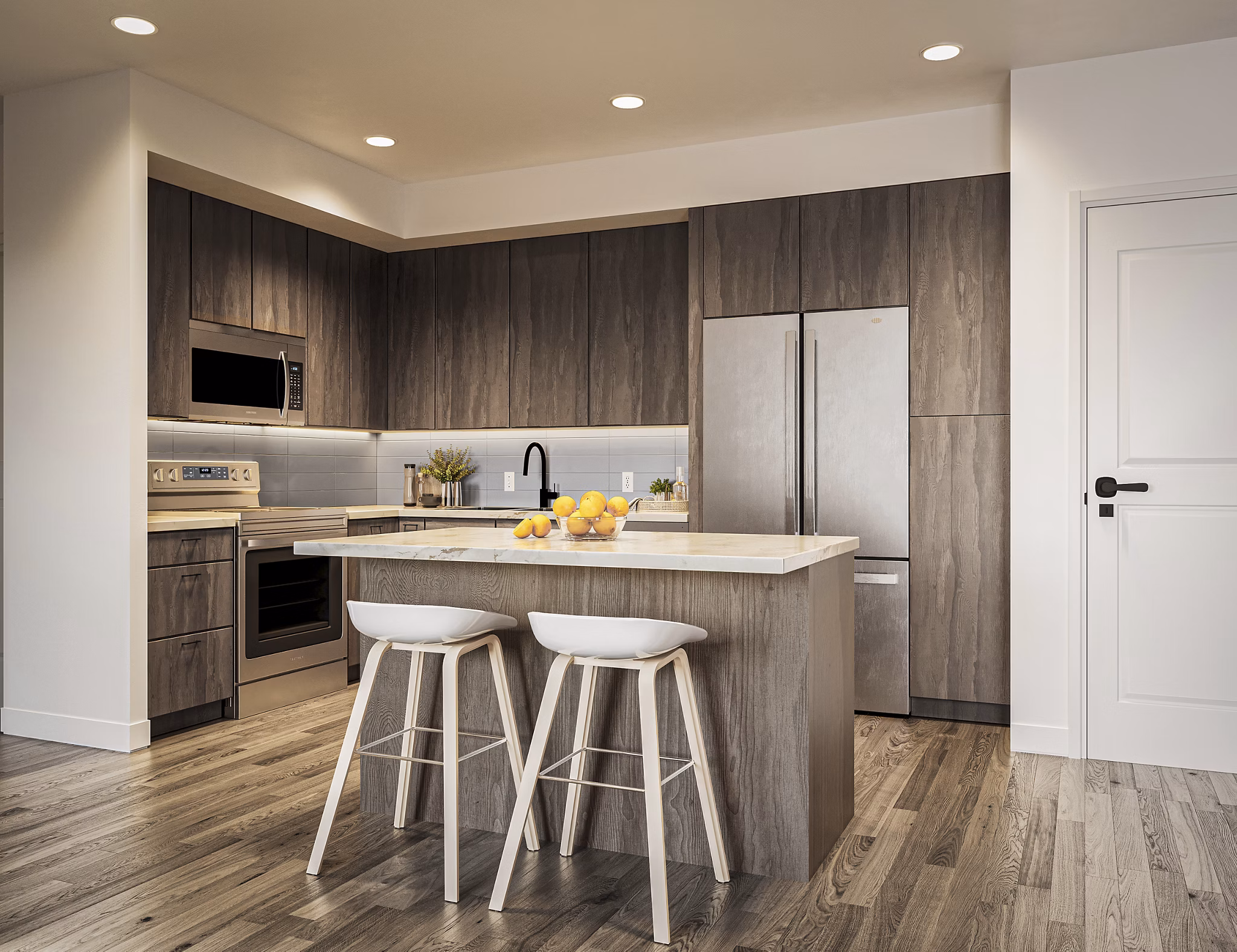 living room at Las Brisas Apartments 