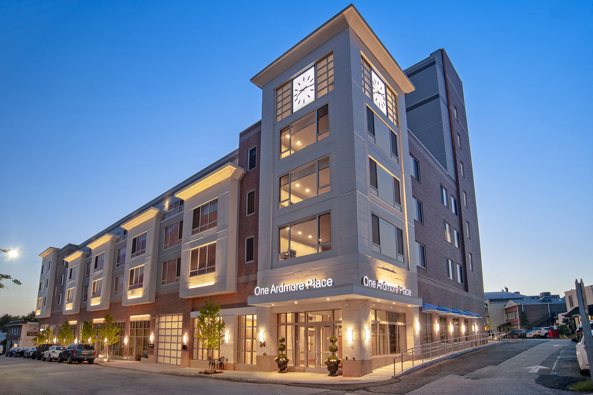 building/exterior at One Ardmore Apartments