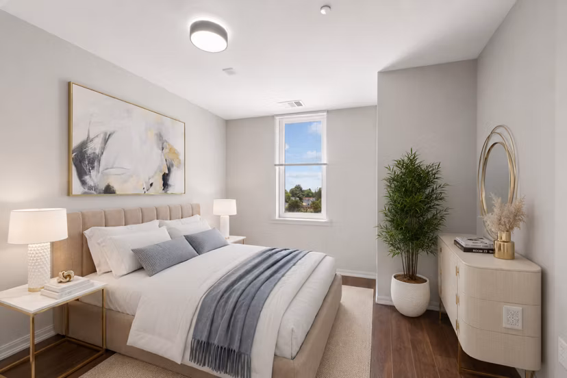bedroom at One Ardmore Apartments