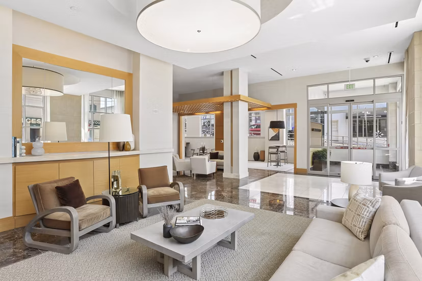 clubhouse at One Ardmore Apartments