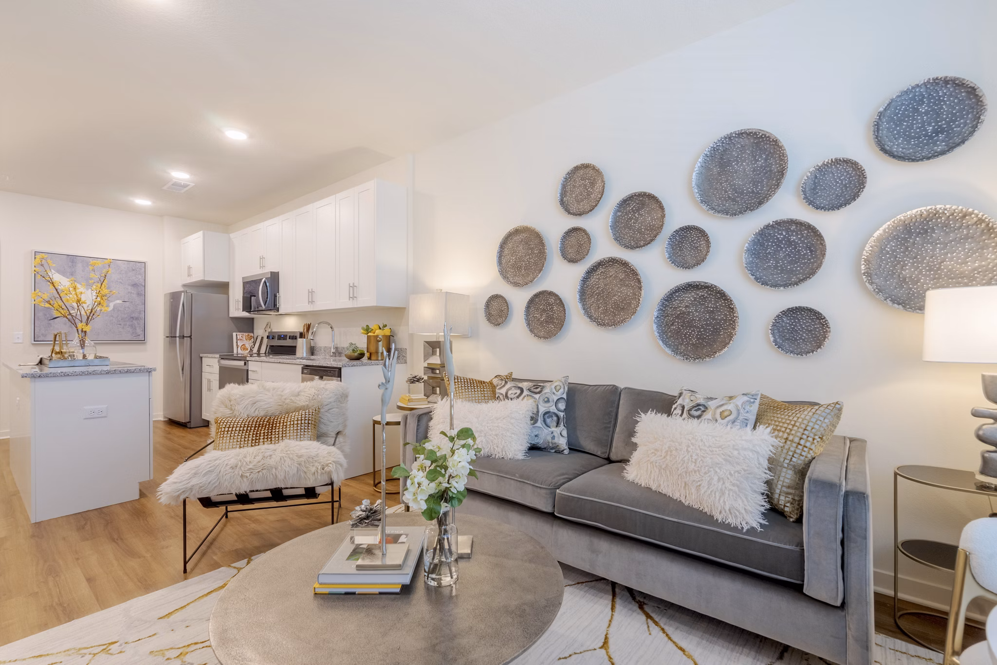 living room at Altera Jacaranda Apartments