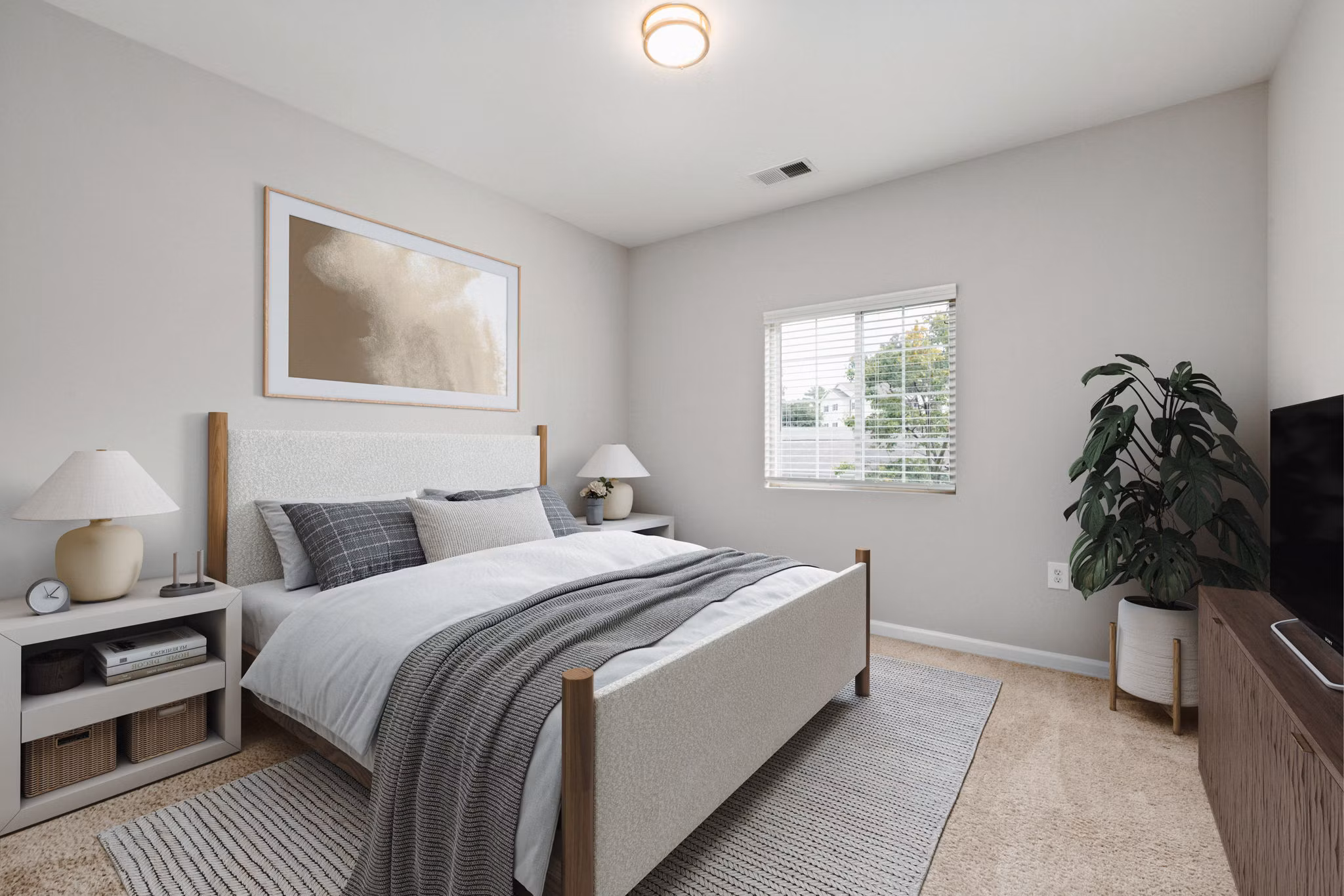 Bedroom at The Summit on 401 Apartments