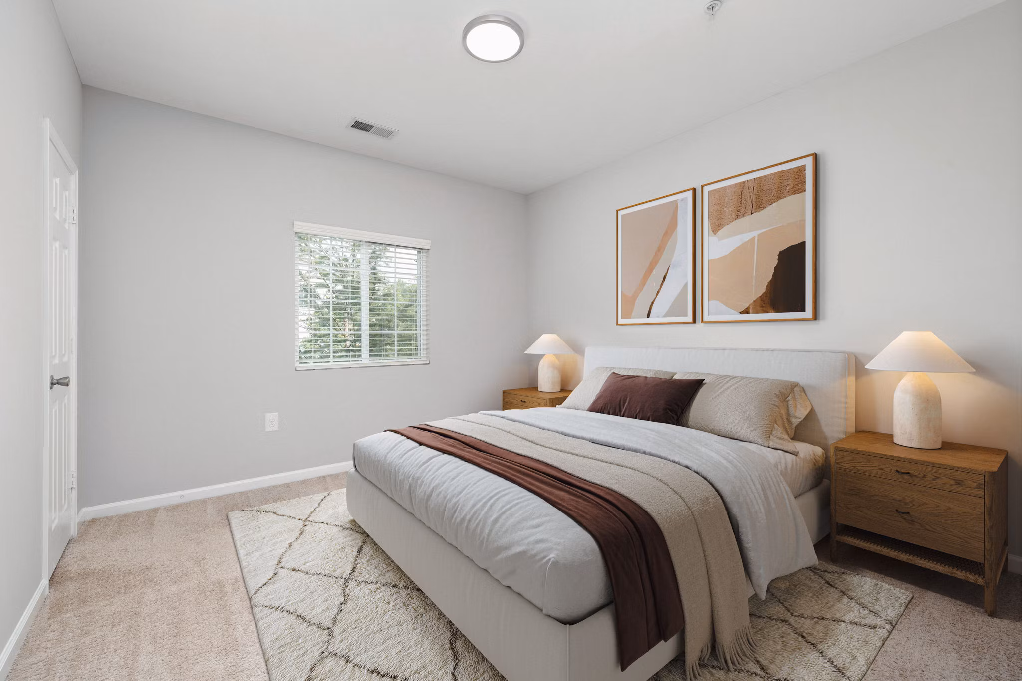 Bedroom at The Summit on 401 Apartments