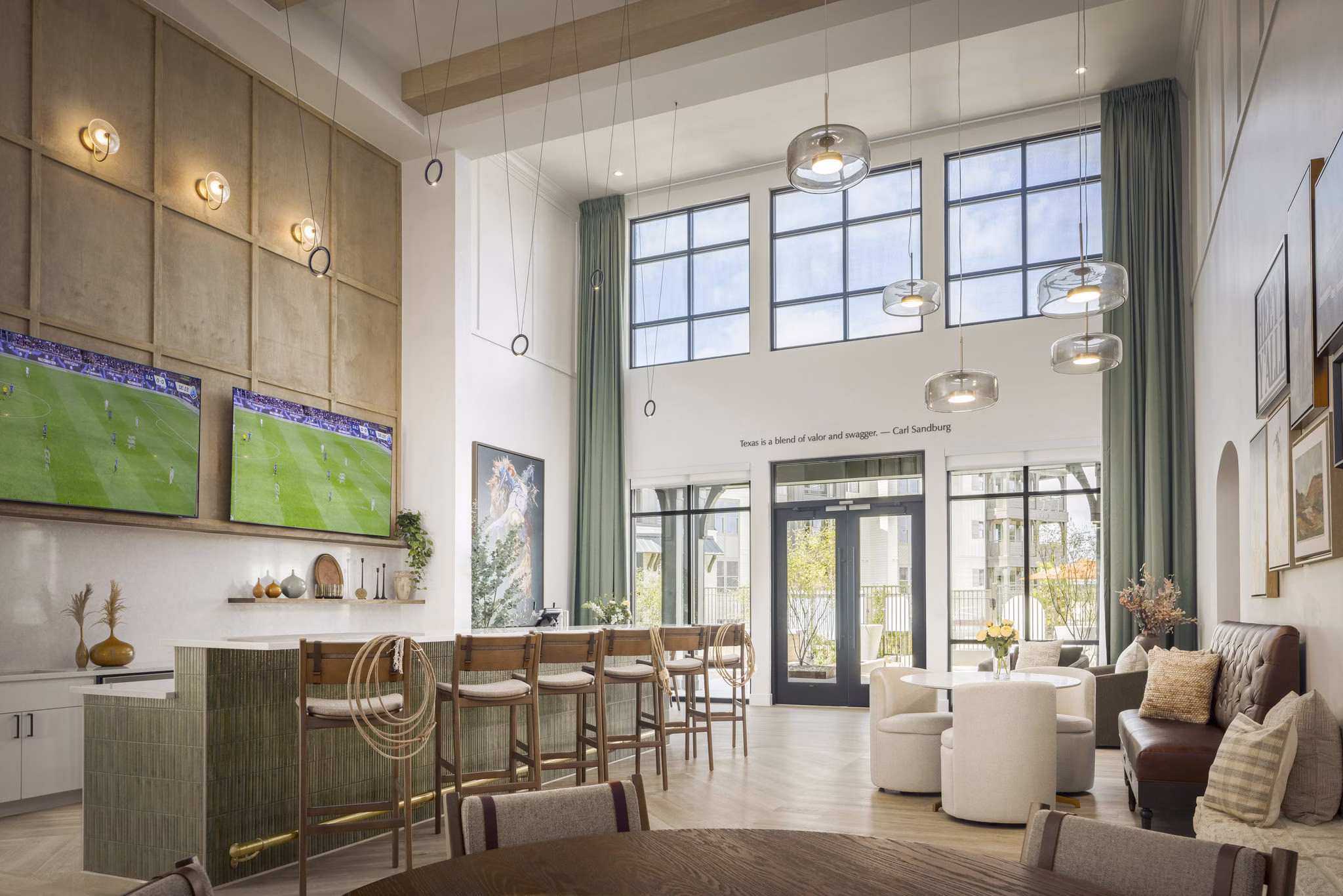 Clubhouse/Lobby at Casona Apartments
