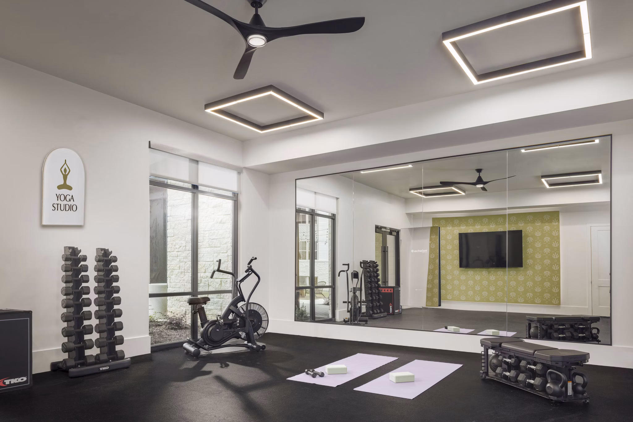 Fitness Center at Casona Apartments