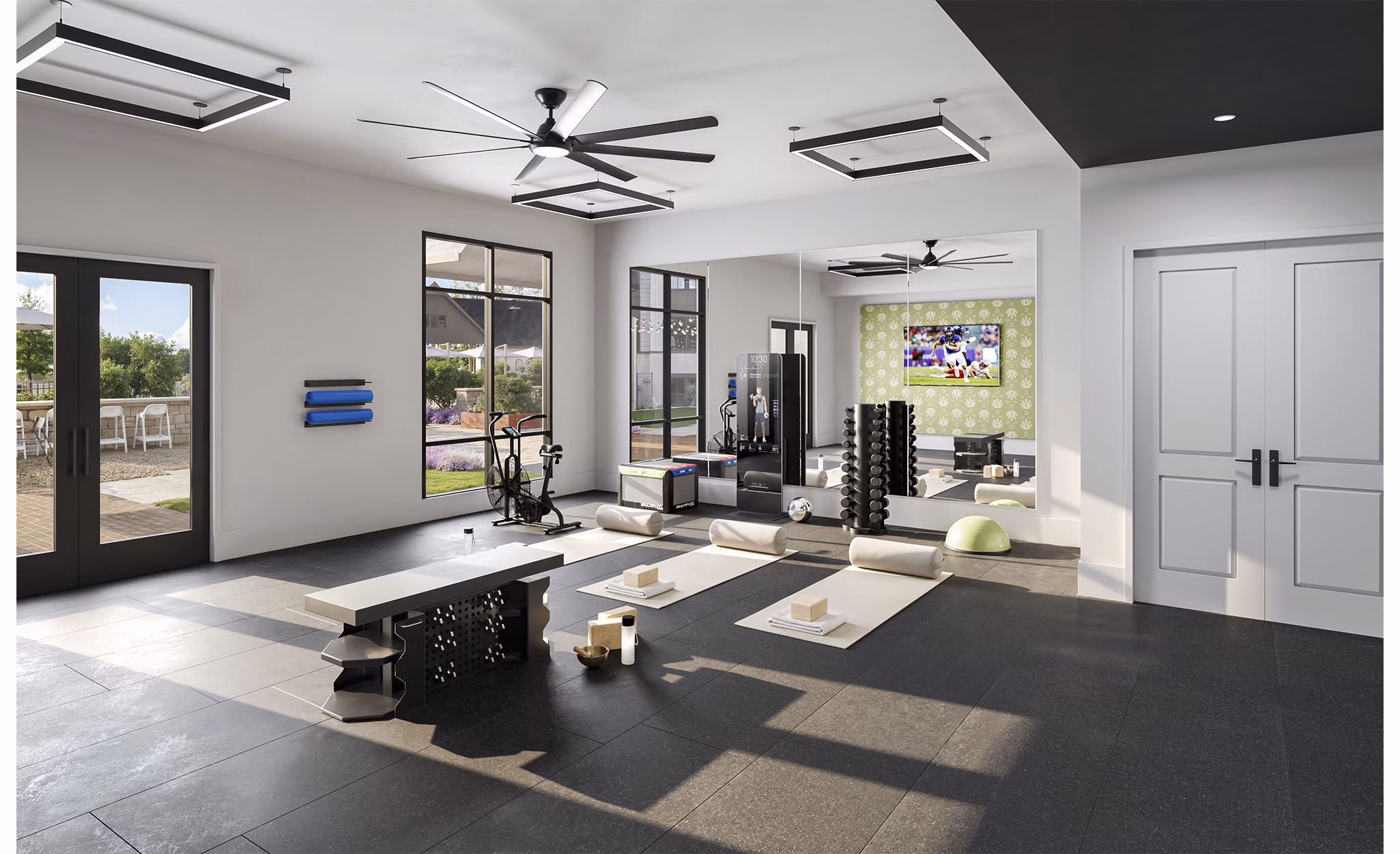 rendering at Casona Apartments