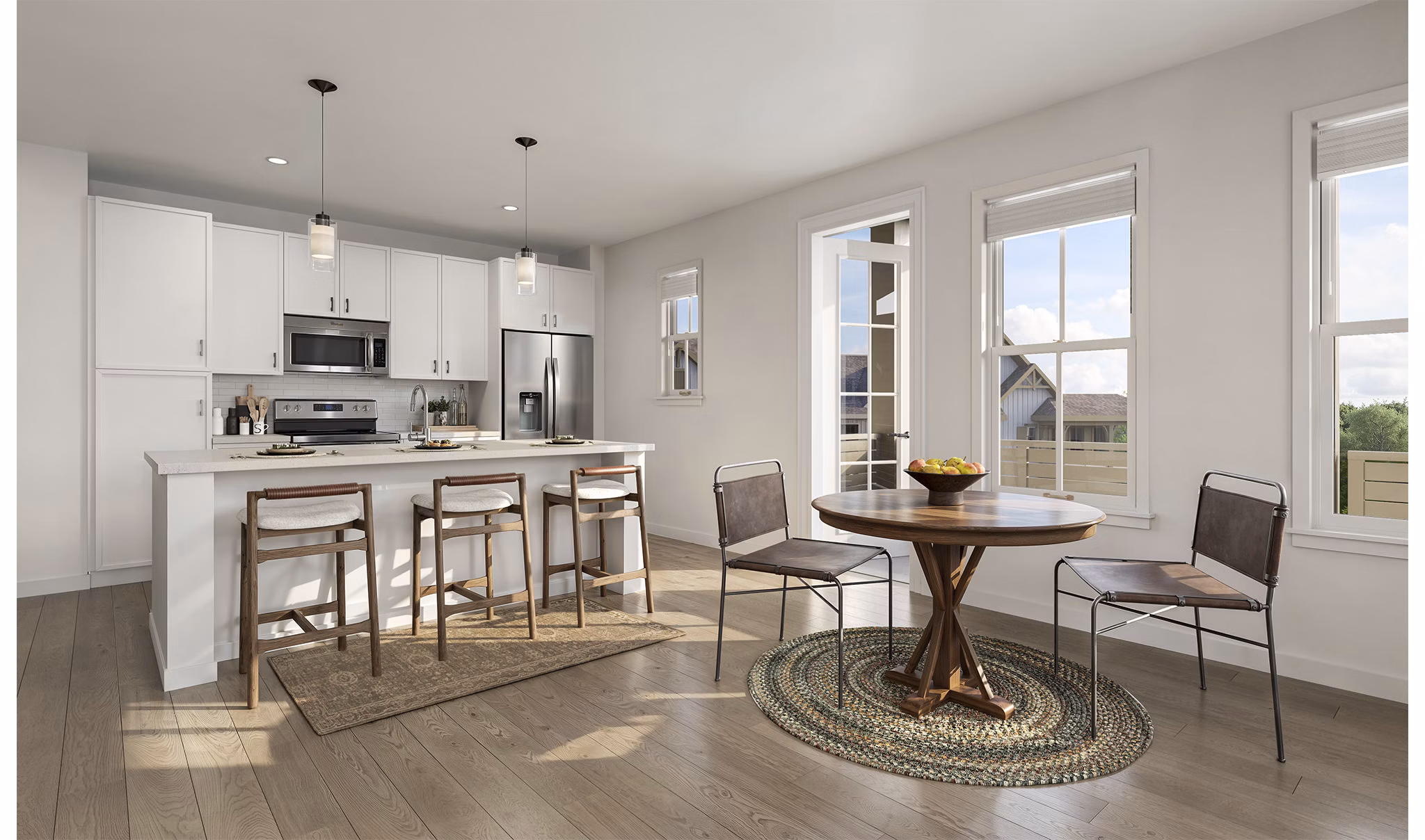 rendering at Casona Apartments