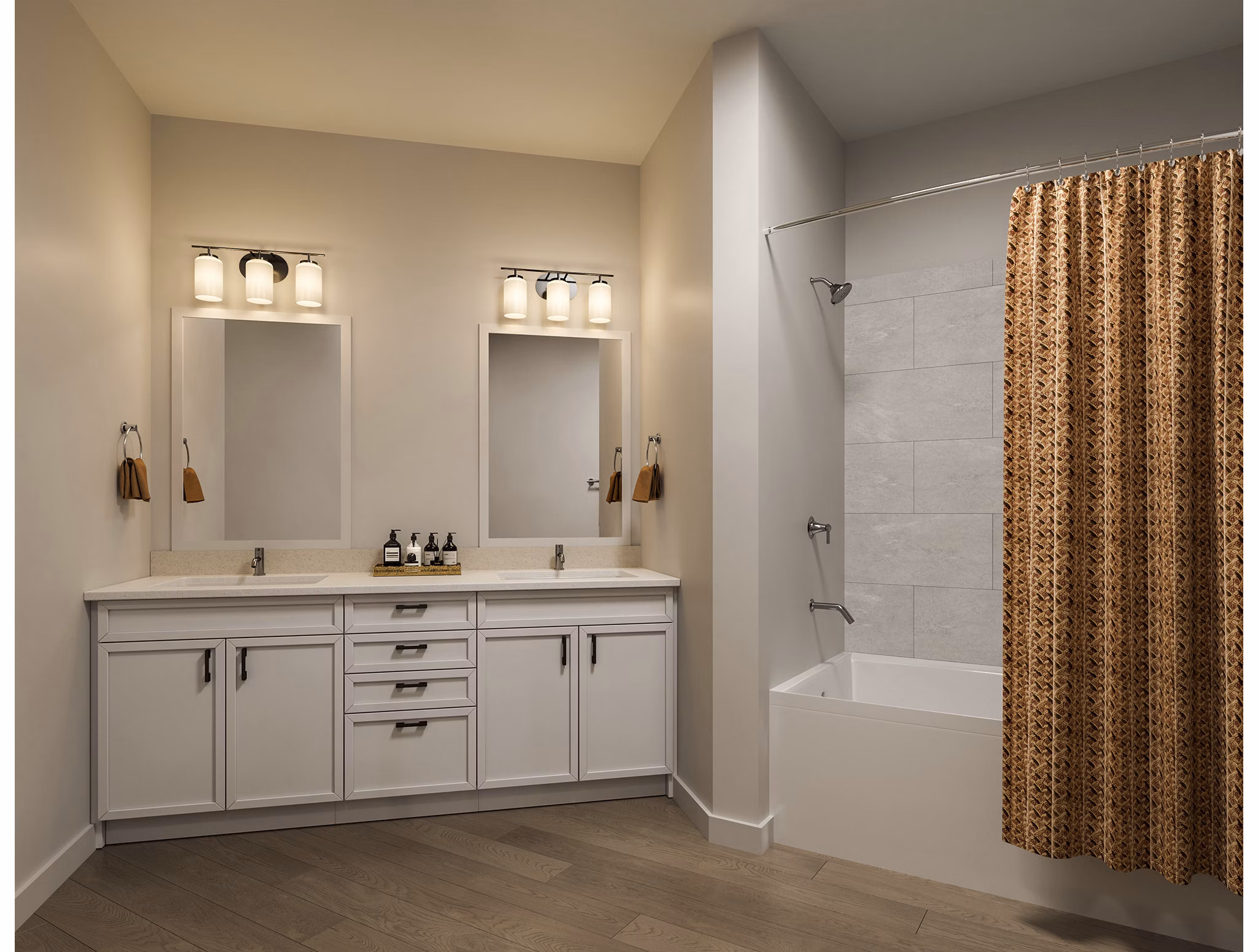 rendering at Casona Apartments