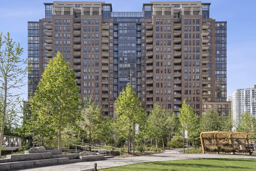building/exterior at Millennium at National Landing Apartments