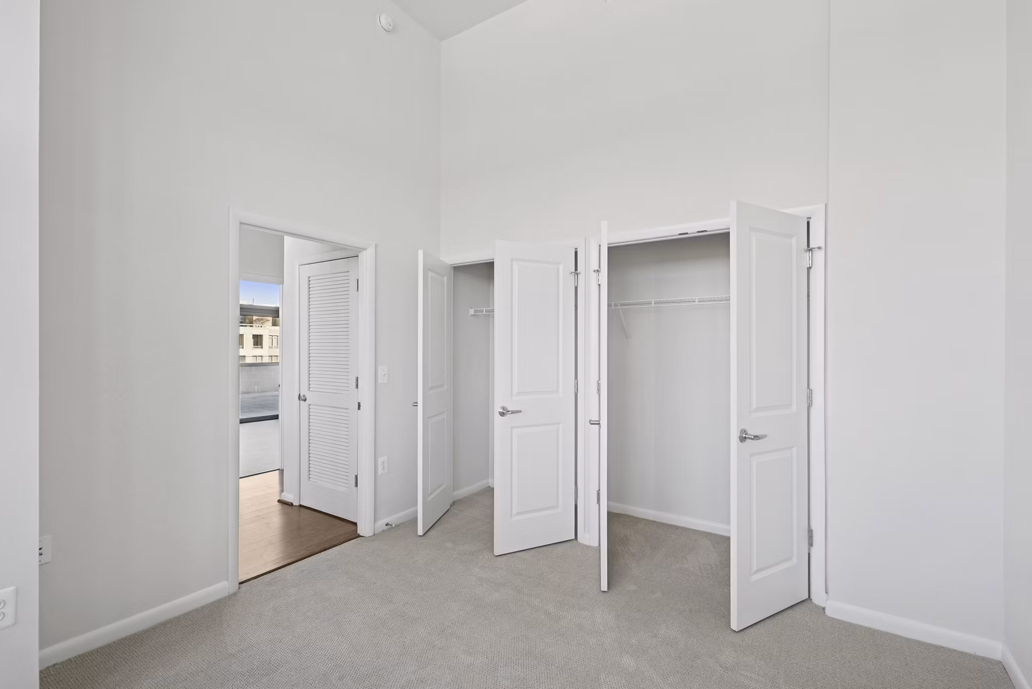 bedroom at Millennium at National Landing Apartments