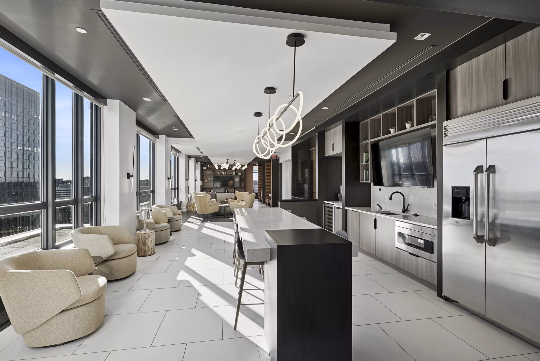 clubhouse at Millennium at National Landing Apartments