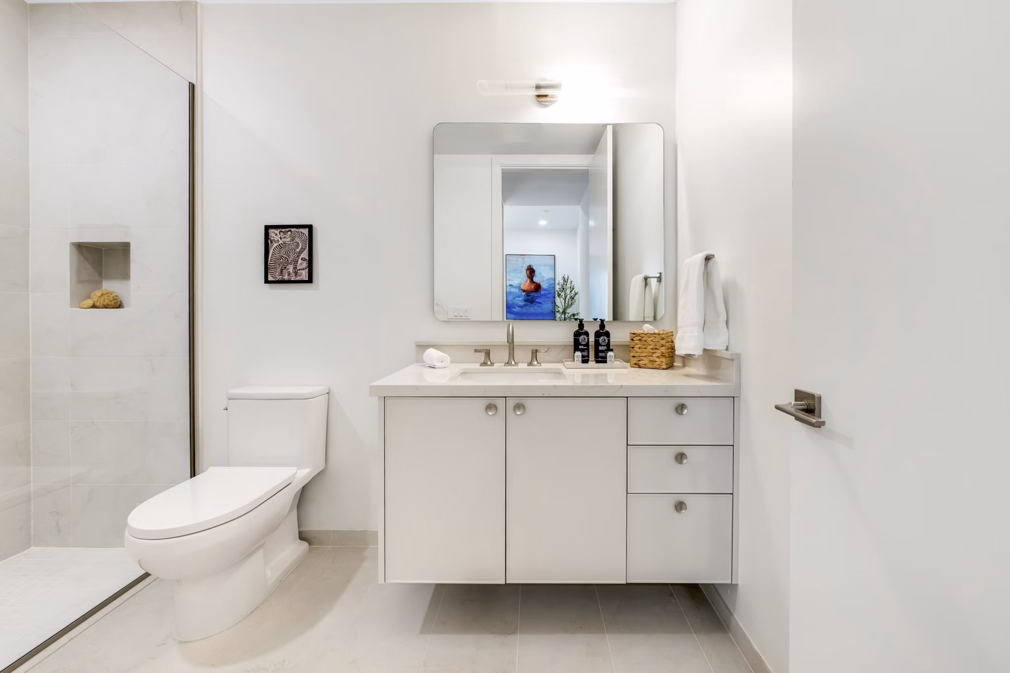 bathroom at Ten310 Apartments