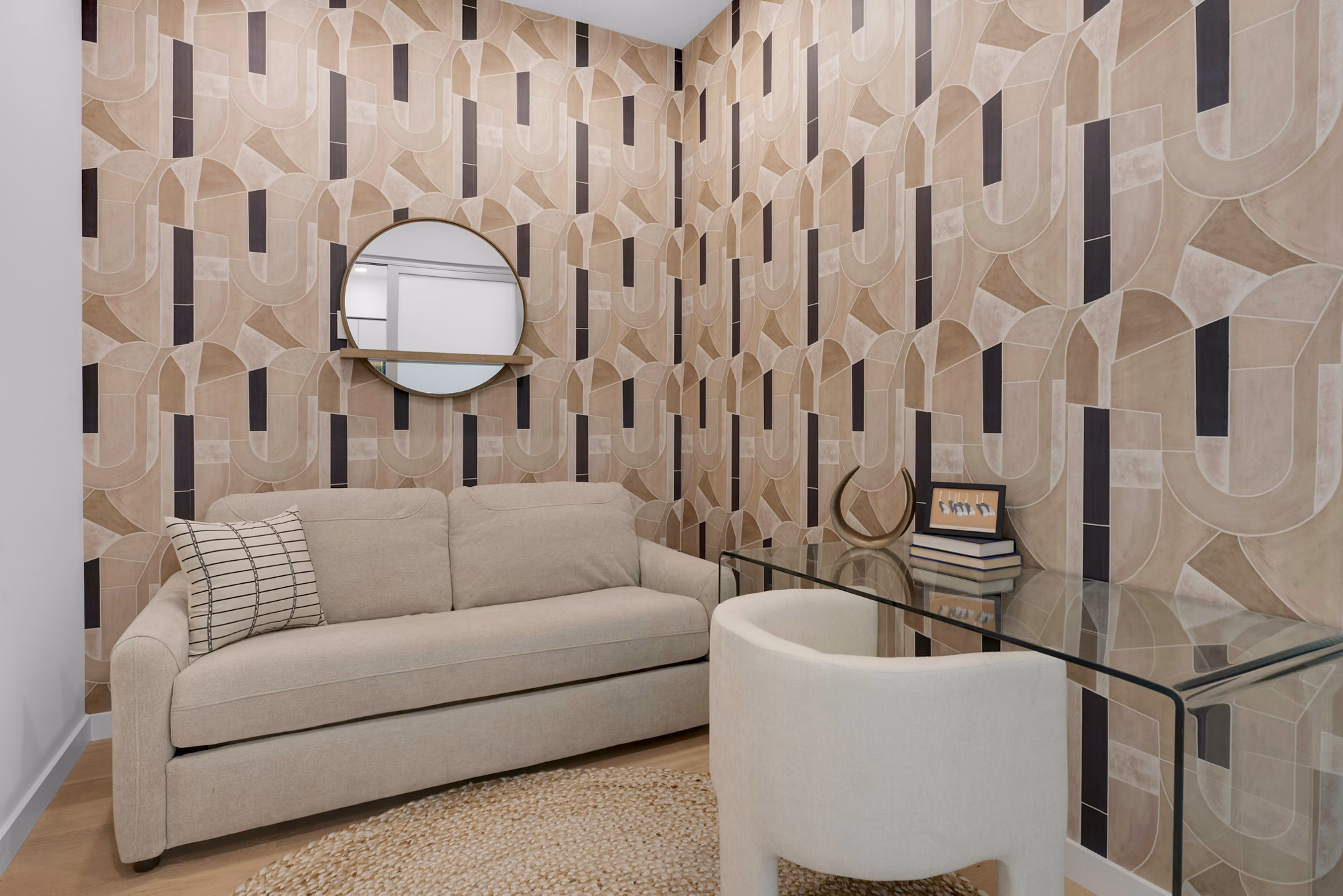 home office at Ten310 Apartments