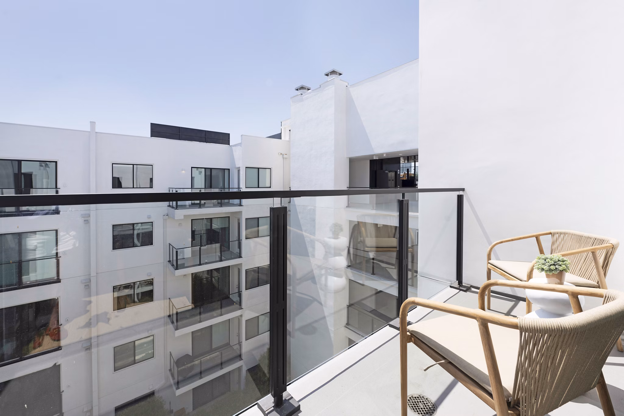 patio at Ten310 Apartments