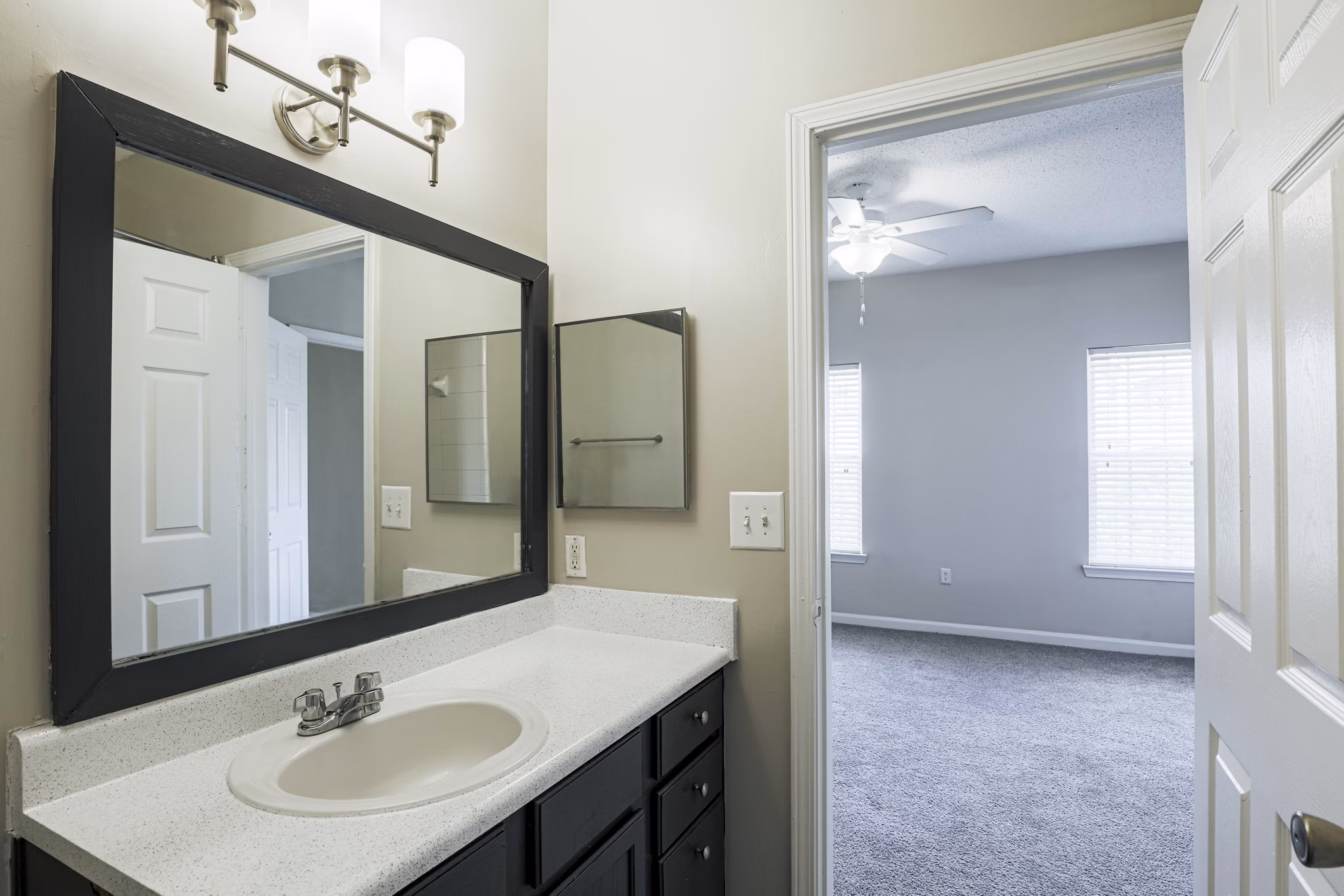 bathroom at Villas at Princeton Lakes Apartments