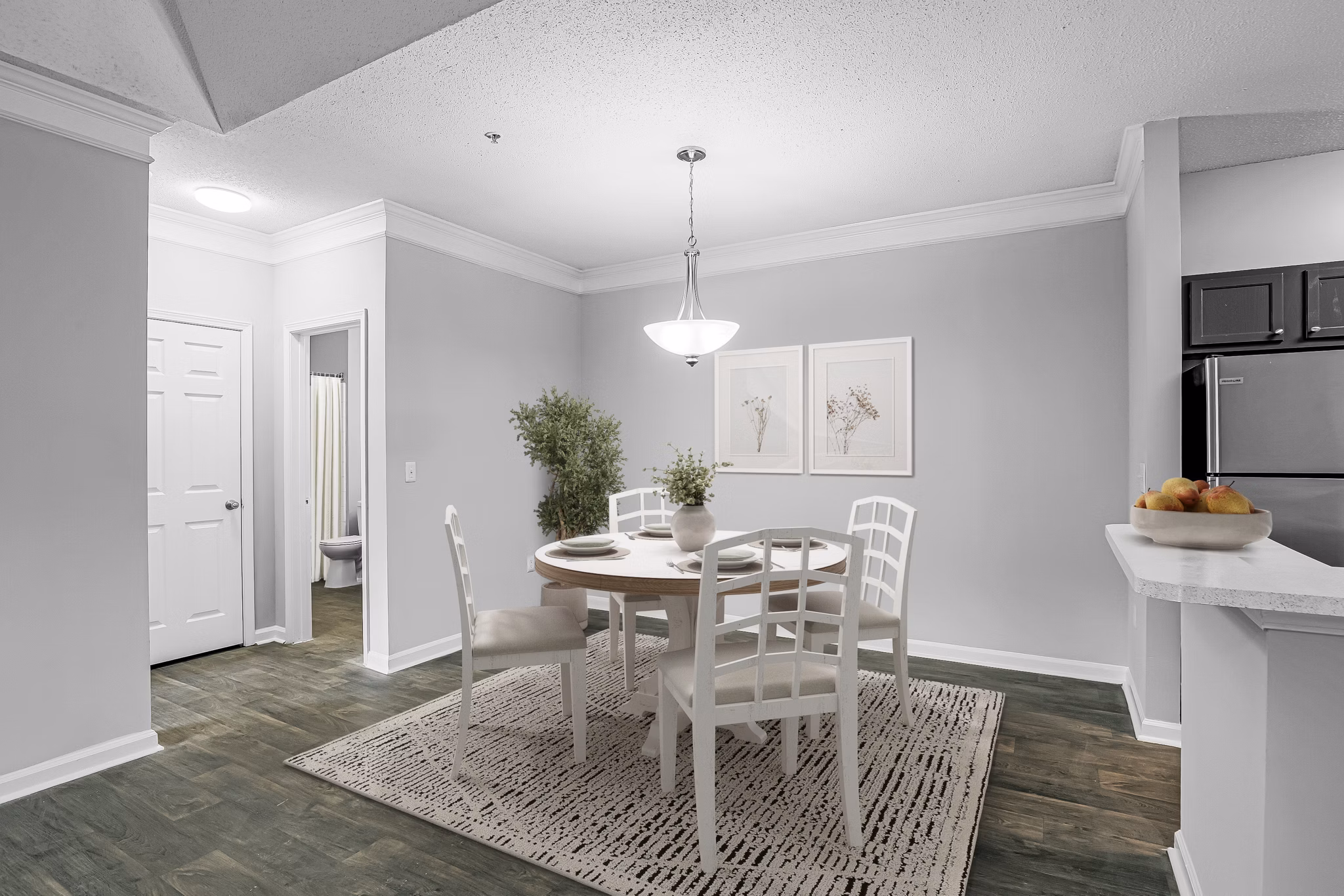 Dining Room at Villas at Princeton Lakes Apartments