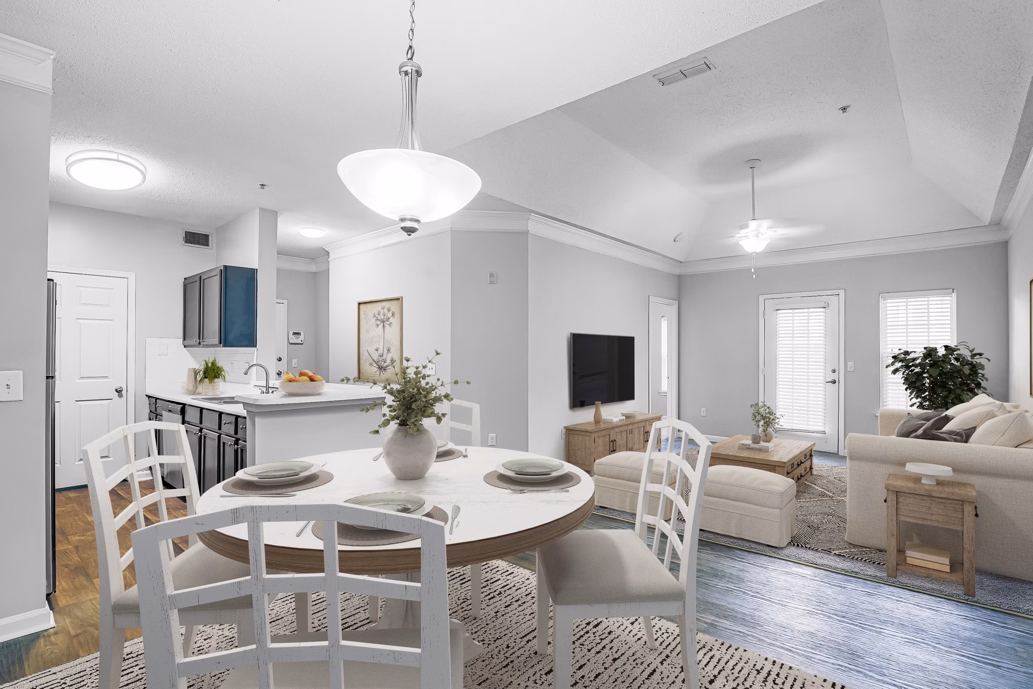 Dining Room at Villas at Princeton Lakes Apartments
