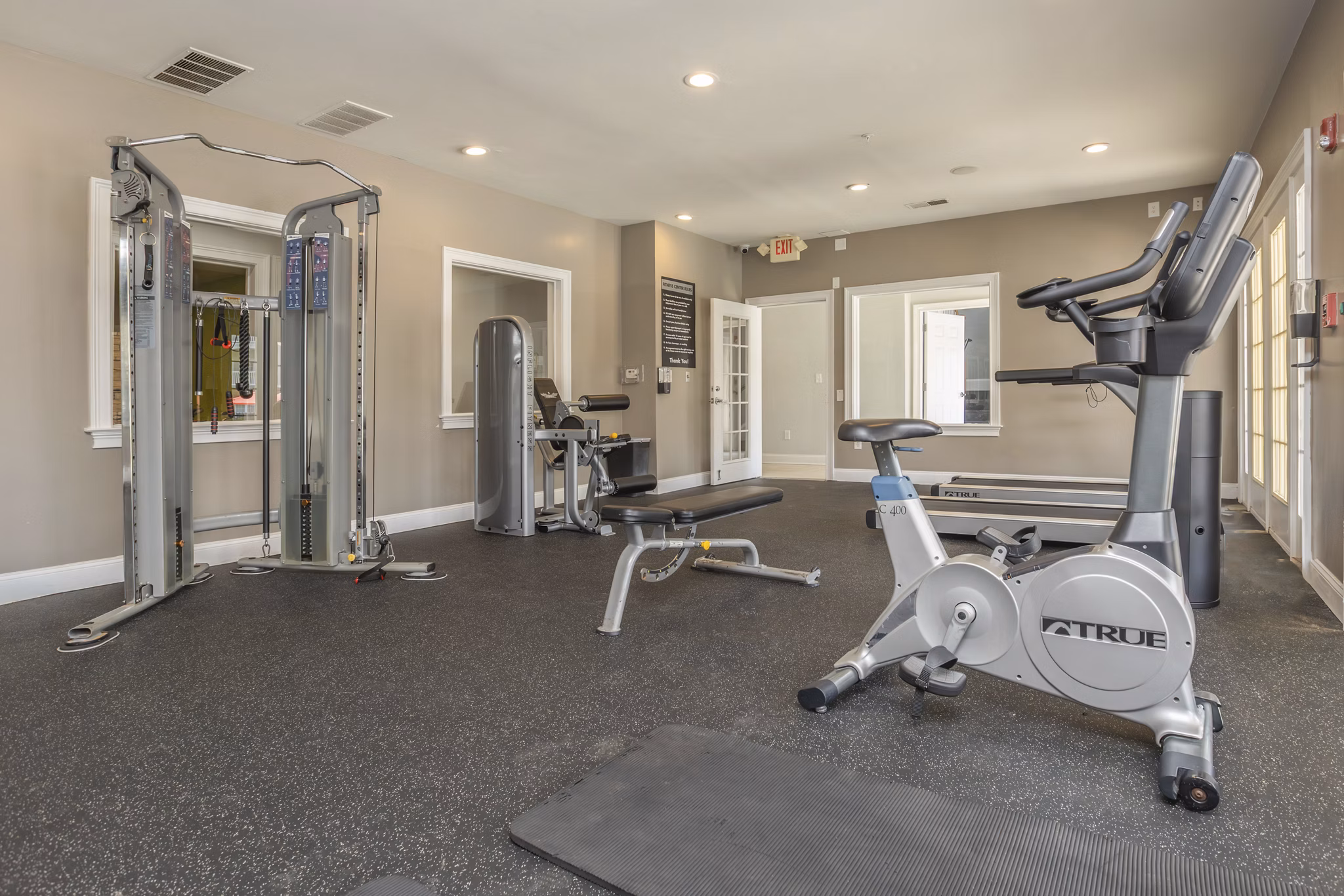 Fitness Center at Villas at Princeton Lakes Apartments