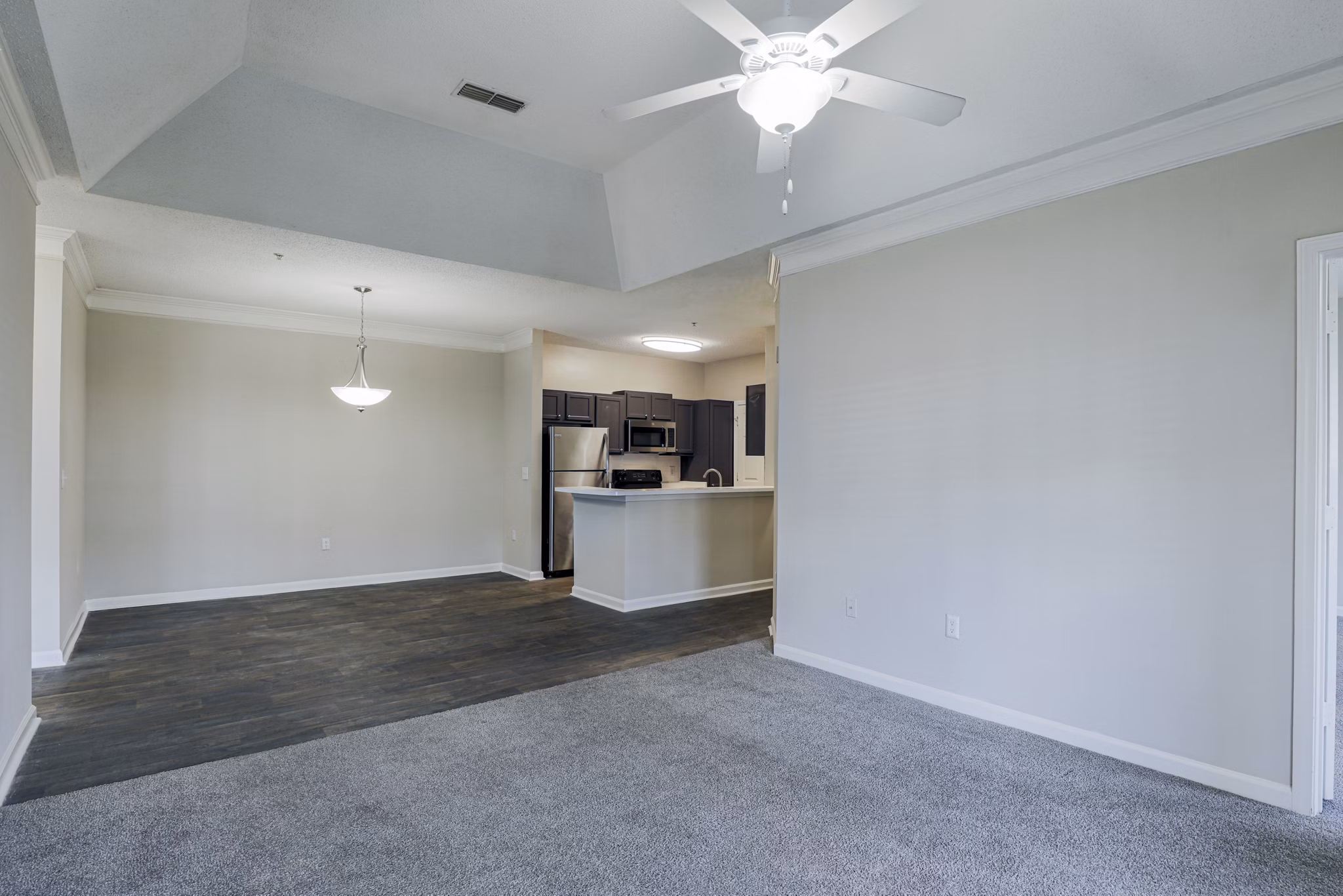 living room at Villas at Princeton Lakes Apartments