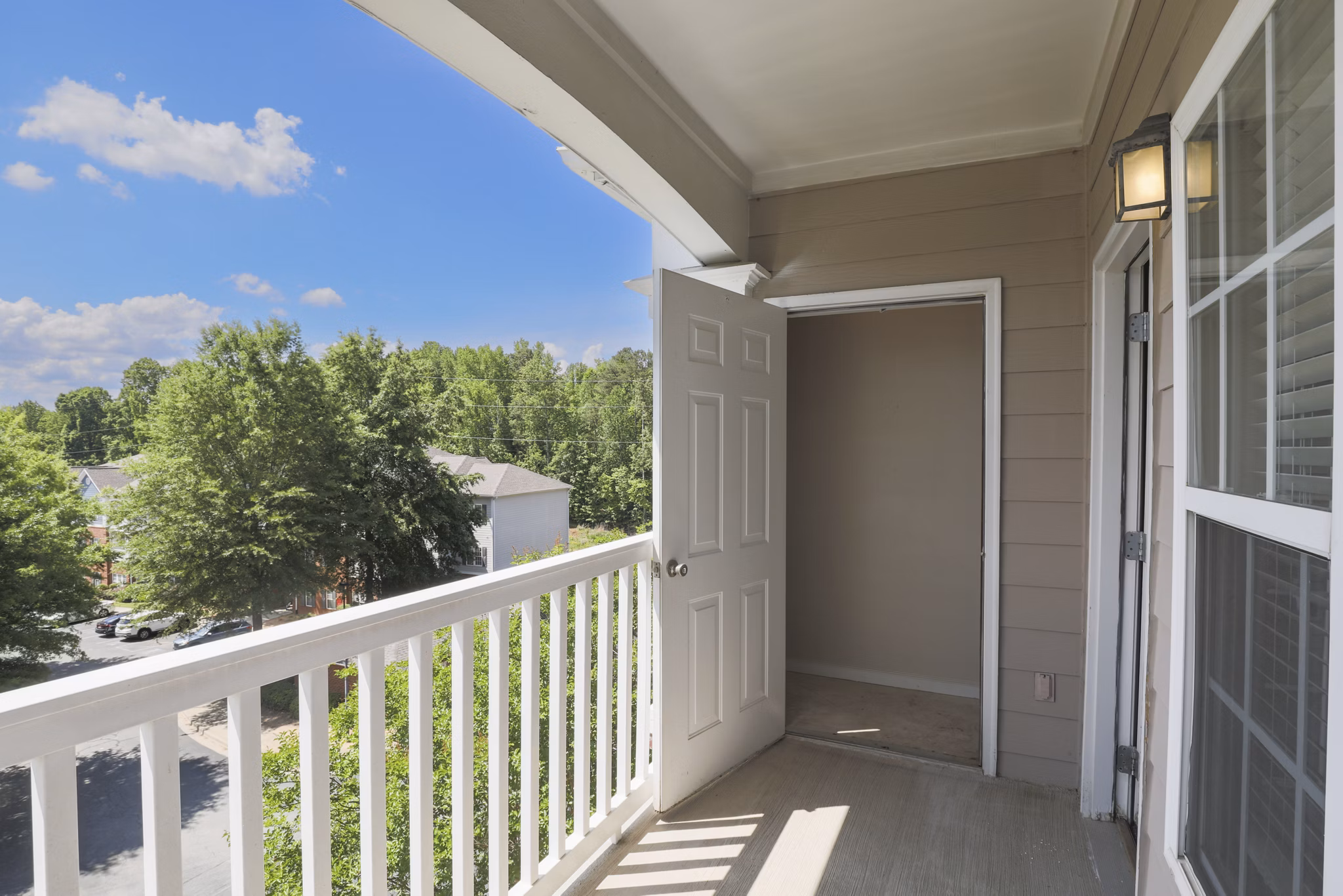 balcony at Villas at Princeton Lakes Apartments