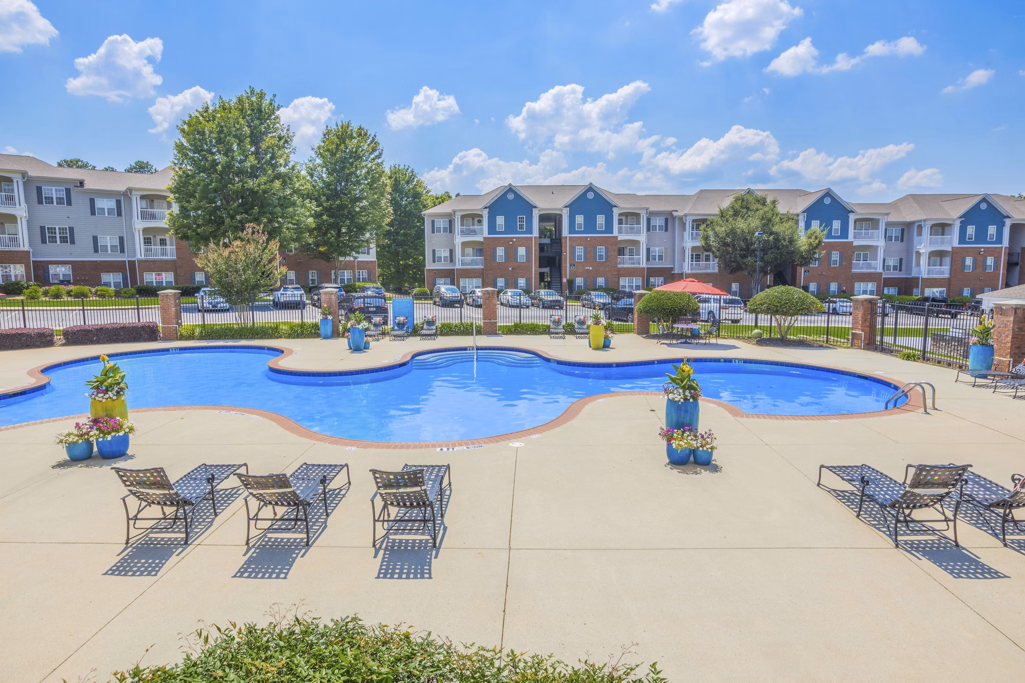Pool at Villas at Princeton Lakes Apartments