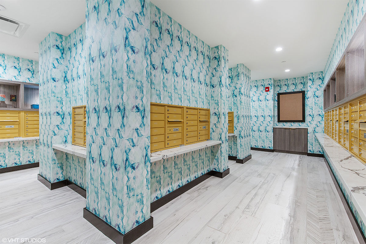 Mailroom at Albion Oak Park